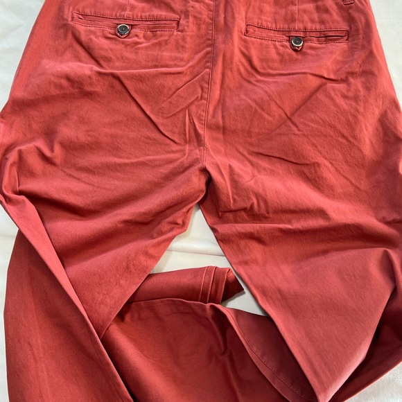 Tailor Vintage Slim fit pants men’s size 33 x 34 & 36x34 & 30x30 brick red - Picture 6 of 11
